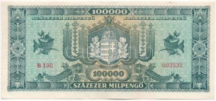 1946. 100.000MP T:F szép papír