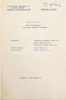 1982 Baja város városközpontjának rendezési terve