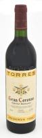 1994 Torres Gran Coronas Cabernet Sauvignon Reserva 1994, bontatlan palack spanyol (Barcelona,Vilafranca del Penedés), 13%,0,75l