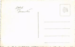 1941 Torockó, Rimetea; ünnepség, népviselet / celebration, Transylvanian folklore. photo (EK)