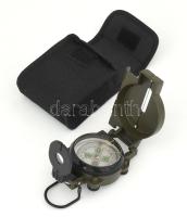 Keményfalú CD tartó, 15x15 cm + Katonai tájoló, tokban