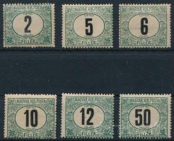 1905 Portó 6 klf bélyeg 15-ös fogazással