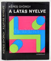 Kepes György: A látás nyelve. Bp., 1979, Gondolat, 253 p. Gazdag fekete-fehér képanyaggal illusztrálva. Kiadói egészvászon-kötés, kiadói papír védőborítóban, jó állapotban.