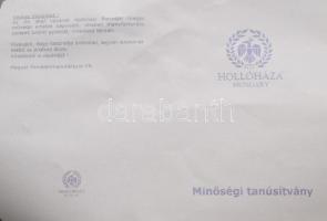 Hollóházi áfonya mintás váza. Kézzel festett, jelzett, hibátlan, eredeti leírással, csomagolással. 4...