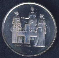 Svájc 1974. 5Fr "100 éves az Alkotmánymódosítás" T:BU