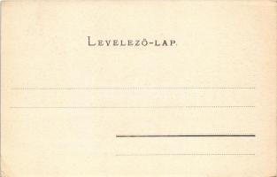 Budapest II. Margit híd budai hídfő, Margitpark (Germanus Gyula park), Lukács fürdő. Ganz Antal kiad...