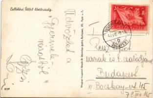 1943 Budapest XII. Csillebérci Úttörő Köztársaság, Nagytábor, Posta, sátrak (EK)