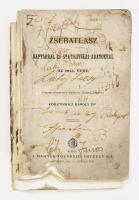 Zsebatlasz naptárral és statisztikai adatokkal az 1913. évre. Többek közreműködésével összeáll.: Kogutowicz Károly. Bp., 1912, Magyar Földrajzi Intézet R.T., 70+(2) p.+ 37+(7) p. + 45 (térképek) t. Borító nélkül, részben széteső, sérült, rossz állapotban, a címlapon tollas feljegyzésekkel és firkákkal, néhány lapon ceruzás feljegyzésekkel, helyenként foltos.