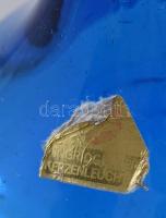 Ingridglas design üveg váza, címkével jelzett, hibátlan, m: 18,5 cm