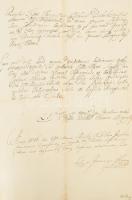 cca 1700-1750 Az ung vármegyei Szíjjas vagy Balogh nemesi család nemesség igazolásához szükséges ira...