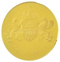 Király Fanni (1971-) DN "Budapest 1873-2023 " jelzett Au emlékveret kapszulában, tanúsítvá...