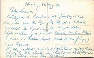 1941 Budapest XIV. Az 52. Szent István díj nyertese Dósai (Dózsai) zsoké "Bimbó H." telivé...