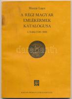 Huszár Lajos: A régi magyar emlékérmek katalógusa 6. Erdély (1540-1848), Magyar Éremgyűjtők Egyesülete, Budapest 1984. Használt, de újszerű állapotban, foltos