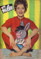 Ruszkay György (1924-1998): Füles címlapterv kollázs-pasztel-papír, jelzett 21x30 cm