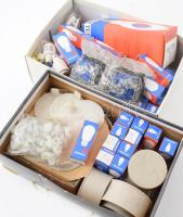 2 doboznyi vegyes sokdarabos villanyszerelési tétel