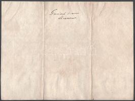 1807 Kézzel írt katonai okmány