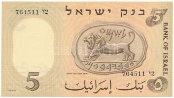 Izrael 1958. 5L T:UNC
Israel 1958. 5 Lirot C:UNC
Krause 31.a