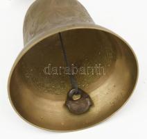 Bronz csengő, m: 15 cm