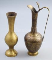 2 darab réz váza, m: 20-26 cm