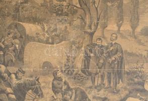 cca 1899 Nemes Mihály (1866 - 1945) - Weinwurm Antal (1845-1925) Kossuth [Lajos] búcsúja 1849. Nemes...