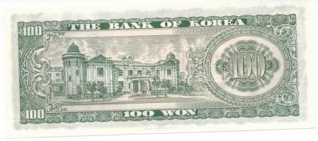 Dél-Korea DN (1965) 100W "41805311" T:UNC
South Korea ND (1965) 100 Won "41805311&qu...