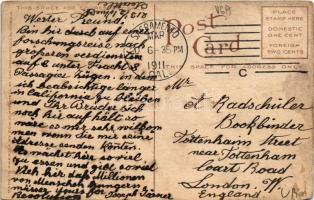 1911 Sacramento, reflections in a lake of oil, oil plant. Edw. H. Mitchell (EB)