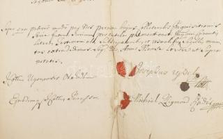 cca 1700-1750 A gödényfalvai Kölcsey nemesi család nemesség igazolásához szükséges iratok gyűjtemény...