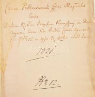 1785 A báró batári Kovásznay család nemességével kapcsolatos okmányok. Ugocsa vármegyei gyűlés Nagys...