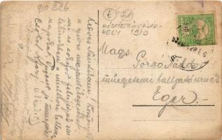 1910 Hódmezővásárhely, teniszpálya teniszező hölgyekkel. photo (fl)