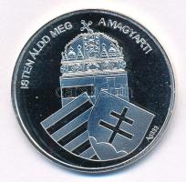 DN "Nemzetünk nagyjai - Károly Róbert" jelzett Ag emlékérem kapszulában, tanúsítvánnyal (1...