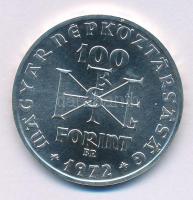 1972. 100Ft Ag "Szent István" T:BU Adamo EM39