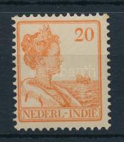 Postai bélyegek: Vilma királyné fogazott bélyeg, Postage stamps: Queen Wilhelmina perforated stamp