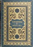 Wilhelm Baur: Lebensbilder aus der Geschichte der Kirche und des Vaterlandes. Bremen und Leipzig, 1887, C. Ed. Müller, VI+2+447 p. Német nyelven. Kiadói aranyozott, zöld egészvászon-kötés, márványozott lapélekkel, kissé kopott borítóval.