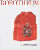 Dorotheum aukciós katalógus, kitüntetések témában, 2019.