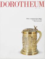 Dorotheum aukciós katalógus, ezüst és orosz ezüst témában, 2020