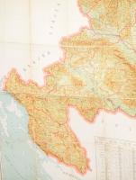 A Magyar Állam közigazgatási térképe. Mérték: 1 : 400.000. (Bp.), 1914, M. kir. Államnyomda. 8 színe...