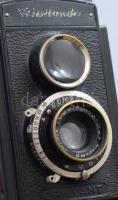 Voigtlander Brilliant fényképezőgép, kis hiányossággal, szép állapotban, működik