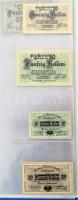 Ausztria ~1920. 21db-os papír szükségpénz-tétel, jó állapotú berakóalbumban T:vegyes
Austria ~1920....