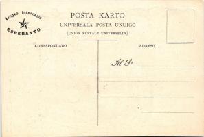 En songo I. / Eszperantó művészlap / Esperanto art postcard