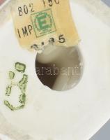 Német pingvin figura, jelzett, m: 13 cm