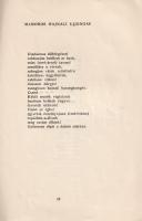 Szántó Magda: 
Áradás. Versek. (Dedikált.)
[Budapest, 1930]. Genius kiadás (Kunossy Grafikai Műint...