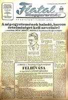 [Folyóirat] Fiatal Magyarország. Az egyetemi ifjúság lapja. Felelős szerkesztő: Szalai Béla. I. évfo...