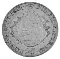 1841B 20kr Ag "V. Ferdinánd" T:XF, karc
Hungary 1841B 20 Kreuzer Ag "Ferdinand V&quo...