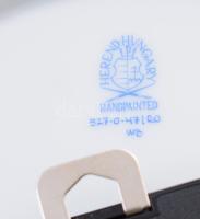 Herendi Rothschild mintás falióra. Jelzett, hibátlan, d: 28 cm