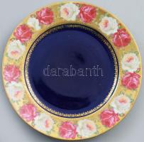 Bloch Eichwald tál, jelzett, kopással, d: 18,5 cm