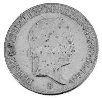 1845B 20kr Ag "V. Ferdinánd" T:F, juszt., anyaghiba / Hungary 1845B 20 Kreuzer Ag "Ferdinand V" C:F, adjusted, material error Huszár: 2081., Unger III.: 1419., Krause KM#2208