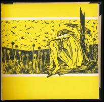 Babits Mihály: Jónás könyve. Kádár György 9 oldalszámozáson belüli egészoldalas illusztrációival. Bp...