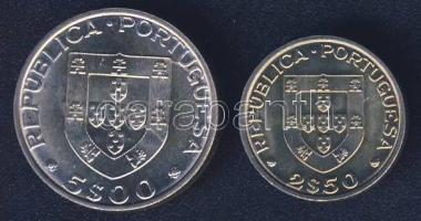 Portugália 1983. 2,5P + 5P "FAO" pár T:1,1/2