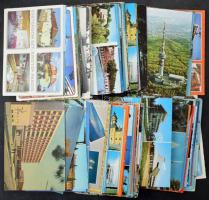Kb. 100 db MODERN magyar város képeslap / Cca. 100 modern Hungarian town postcards