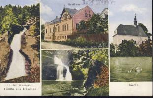 Resia (Reschen) with the restaurant of Josef Winkler